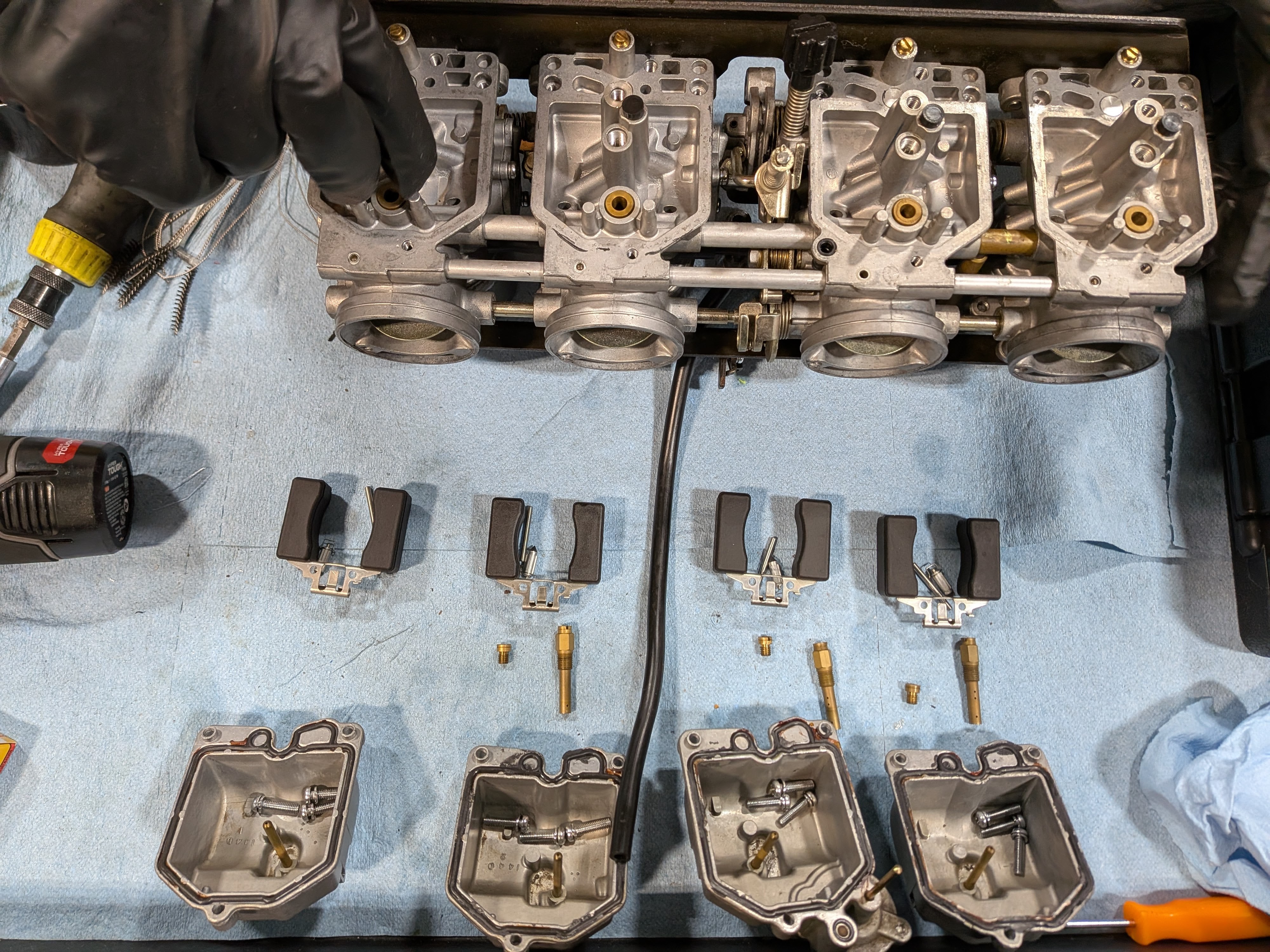 Open Carburetor Service